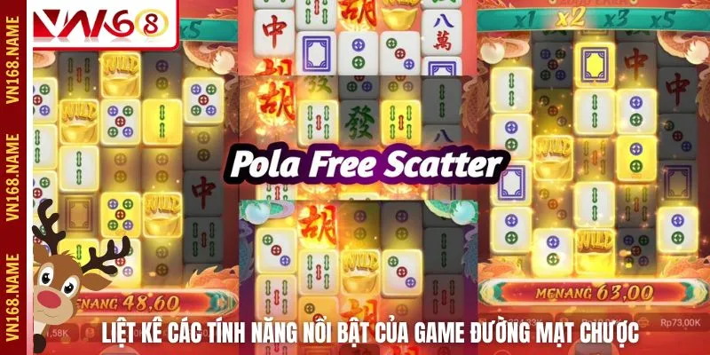 Liệt kê các tính năng nổi bật của game Đường Mạt Chược